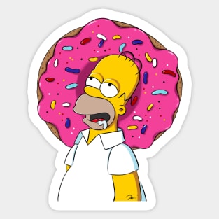 Saint donuts Sticker